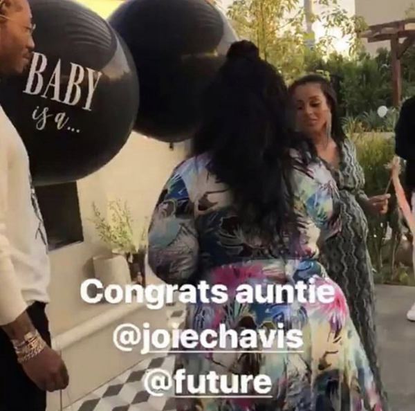 Future Attends Joie Chavis' Baby Shower, Hits Club With A Chick